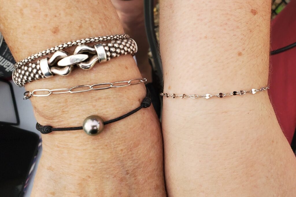 Mother and daughter forever bracelets