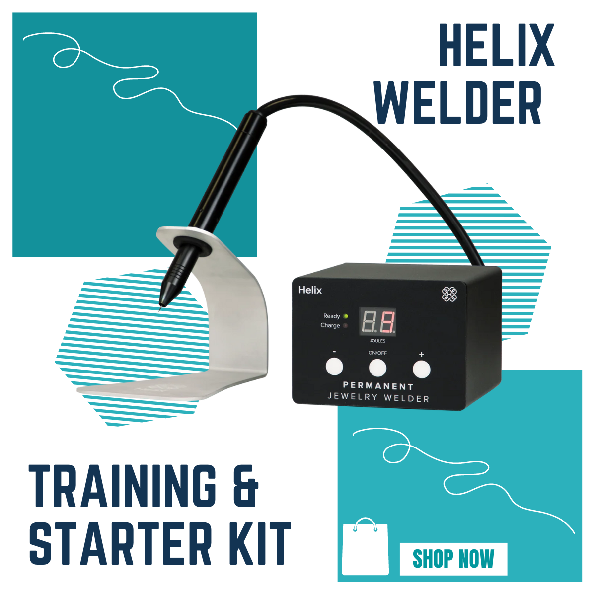 Helix welder graphic