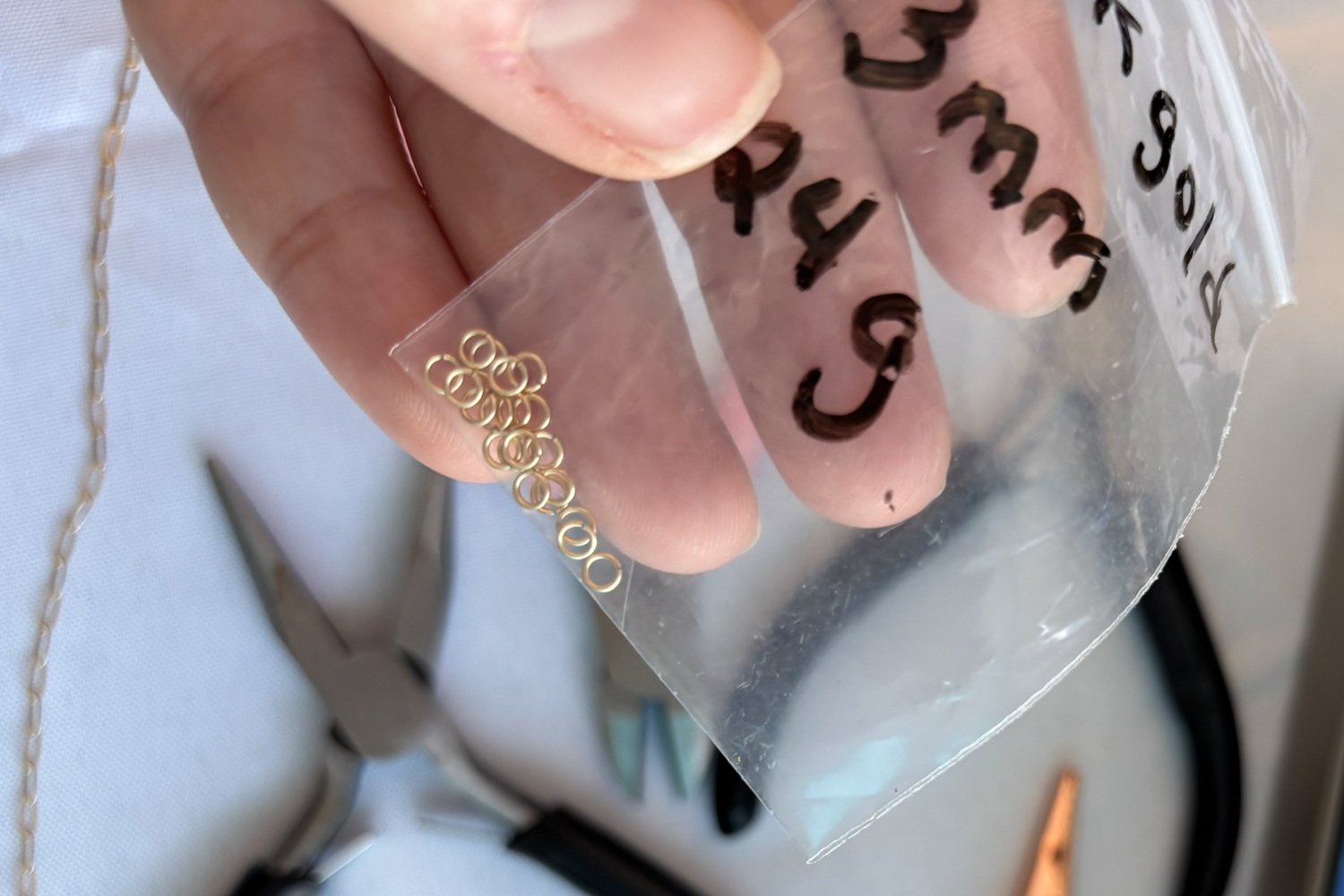 3mm 24g 14k gold jump rings