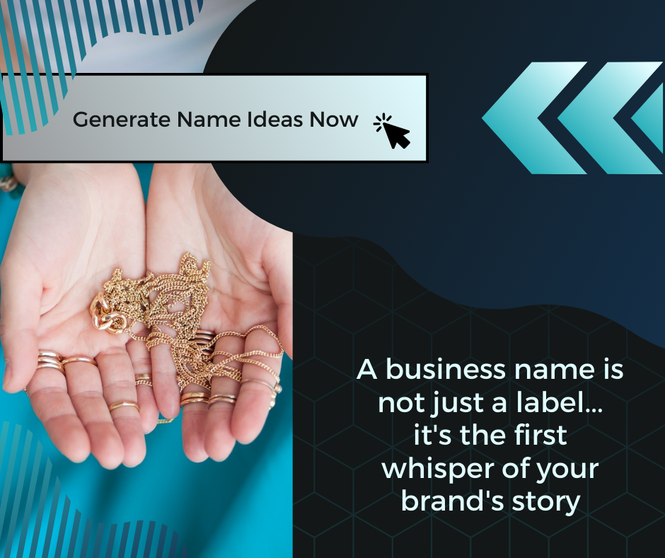 business name generator graphic