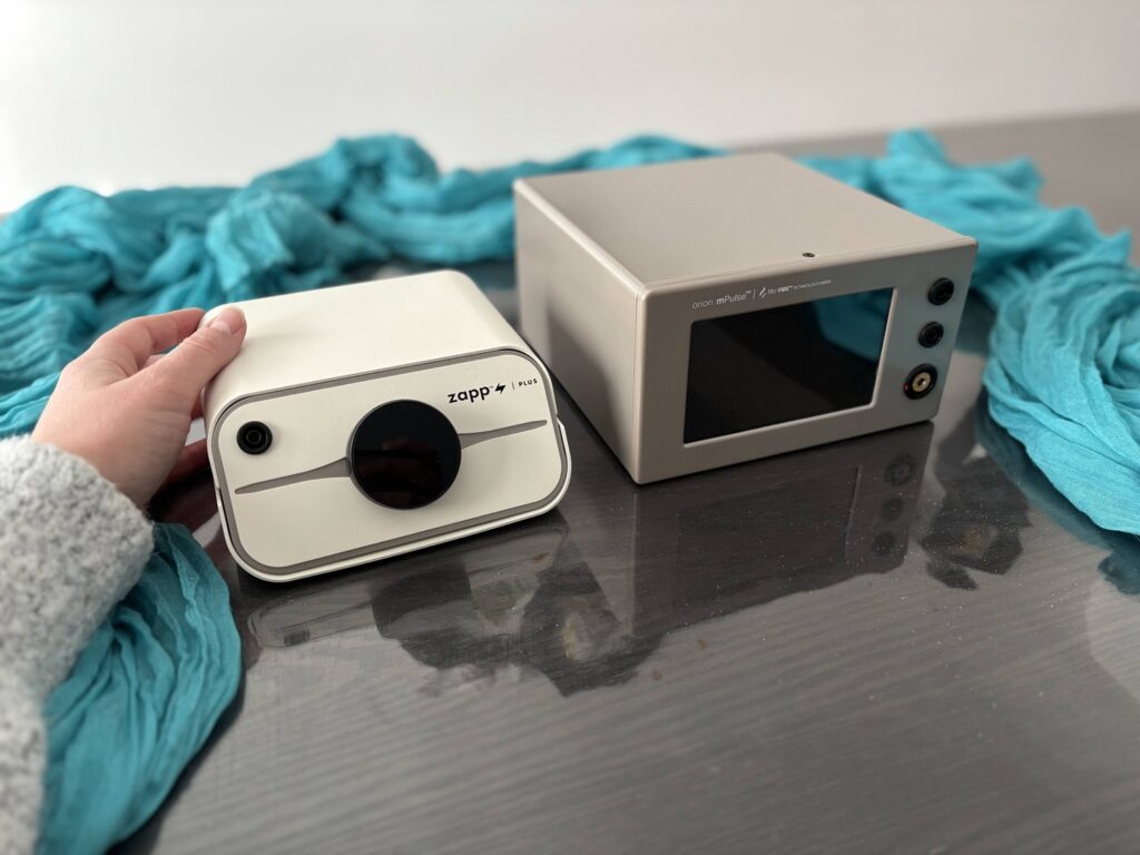 Zapp Plus 2 next to Orion mPulse 2.0