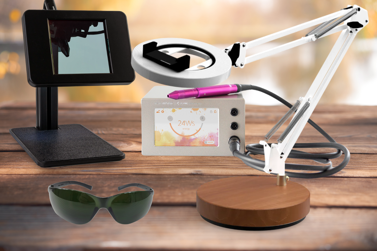 eye protection options for permanent jewelry artists