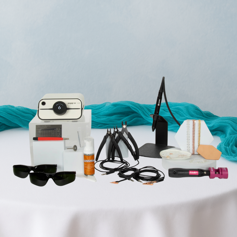 Bronze Permanent Jewelry Kit with Black Welder & Stylus