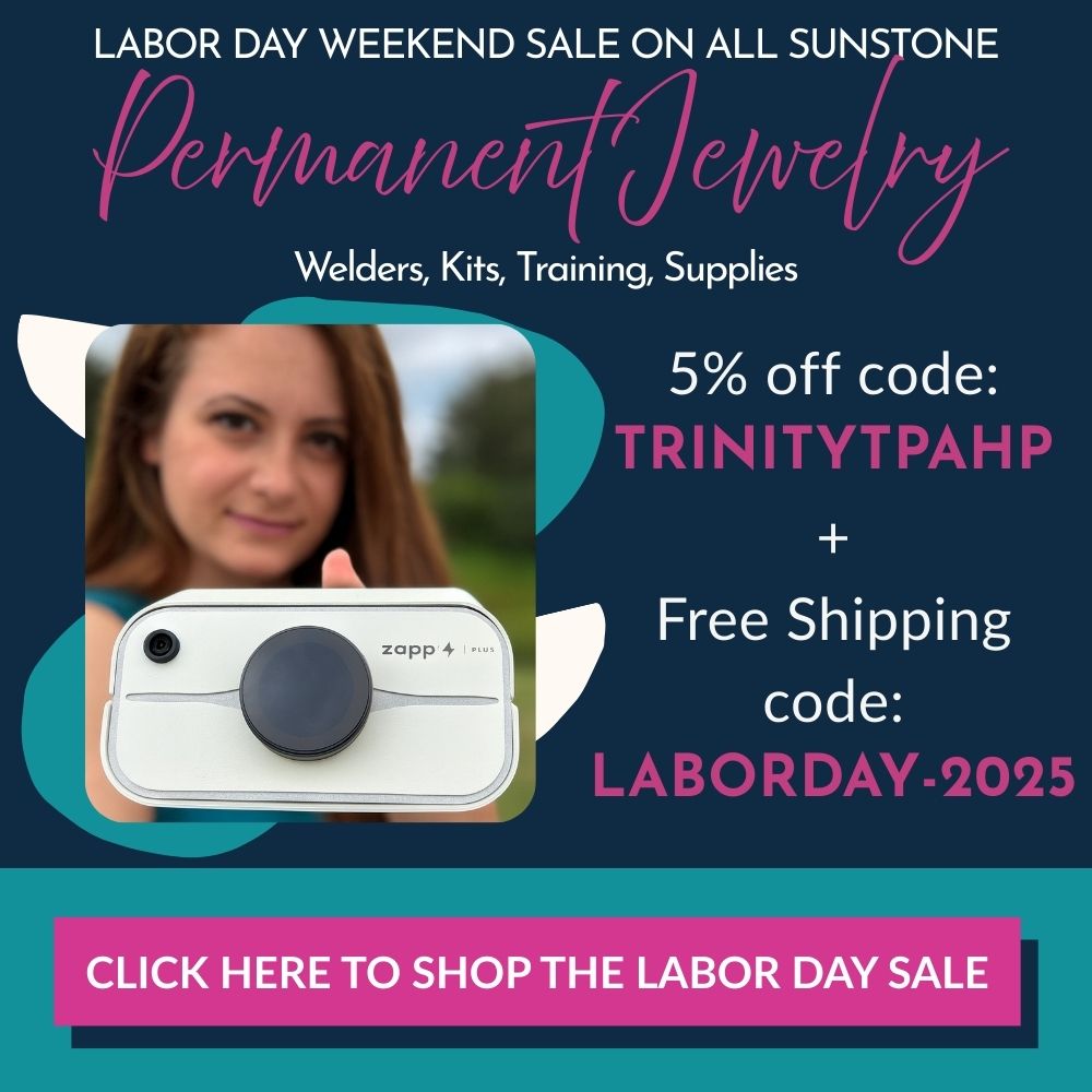 Permanent Jewelry Labor Day Sale Graphic