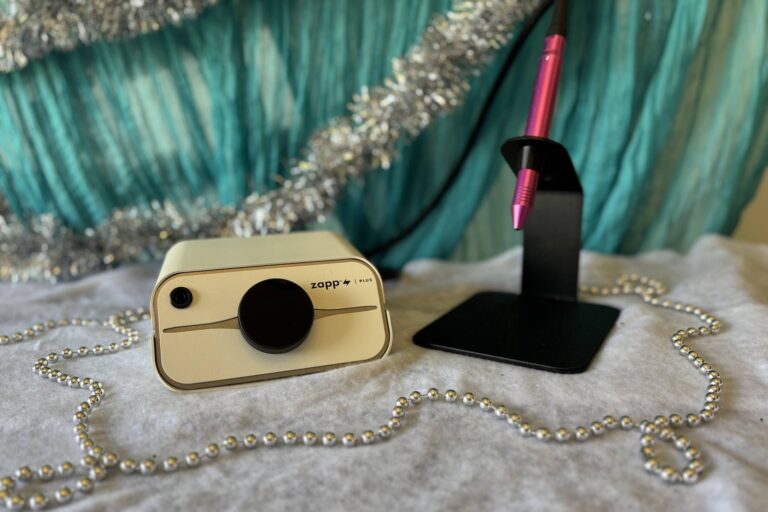 my simple setup for a permanent jewelry party