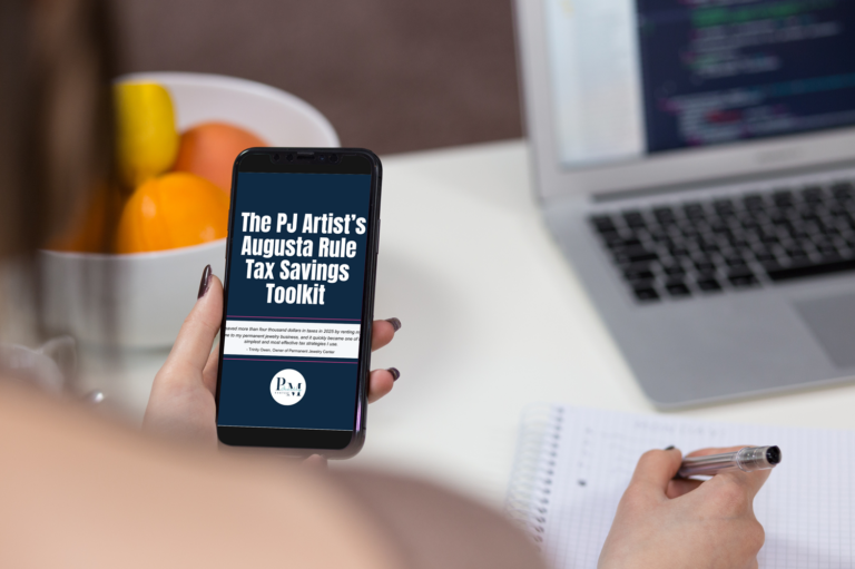 The PJ Artist's Augusta Rule Tax Savings Toolkit cover
