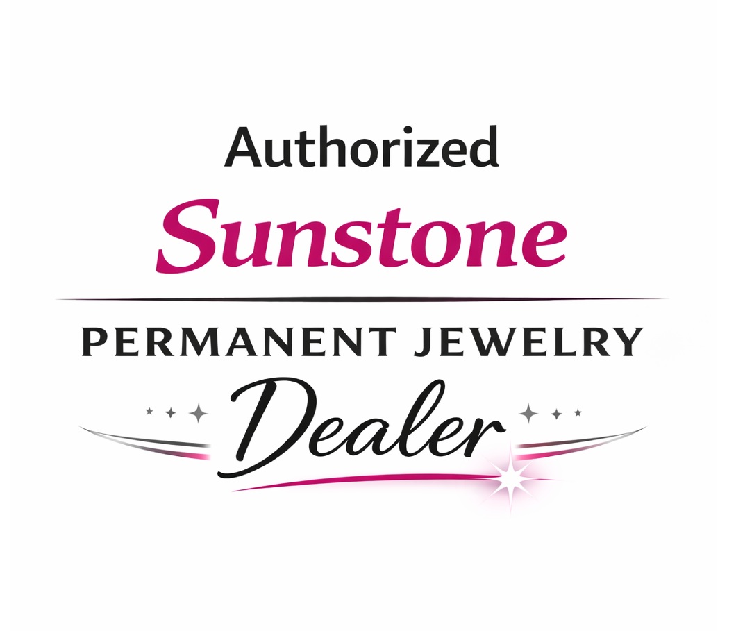 Authorized Sunstone Permanent Jewelry Dealer graphic